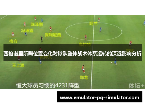 西格诺里所踢位置变化对球队整体战术体系运转的深远影响分析