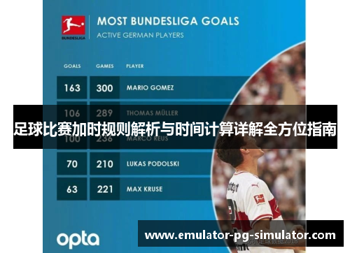 足球比赛加时规则解析与时间计算详解全方位指南 足球比赛加时规则解析与时间计算详解全方位指南